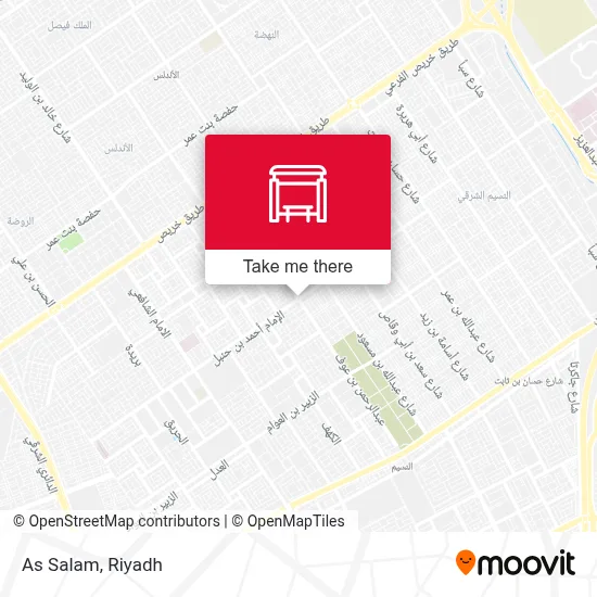 As Salam map