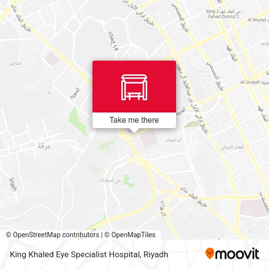 King Khaled Eye Specialist Hospital map