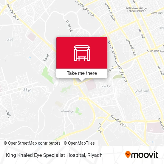 King Khaled Eye Specialist Hospital map