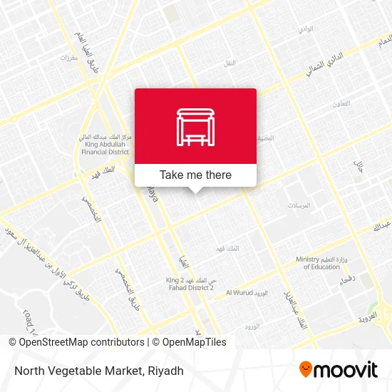 North Vegetable Market map