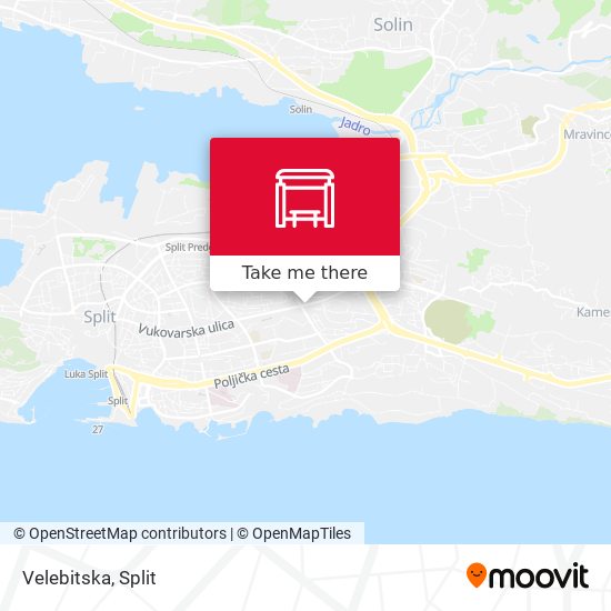 Velebitska map