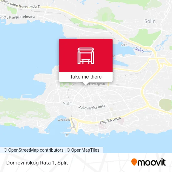 Domovinskog Rata 1 map