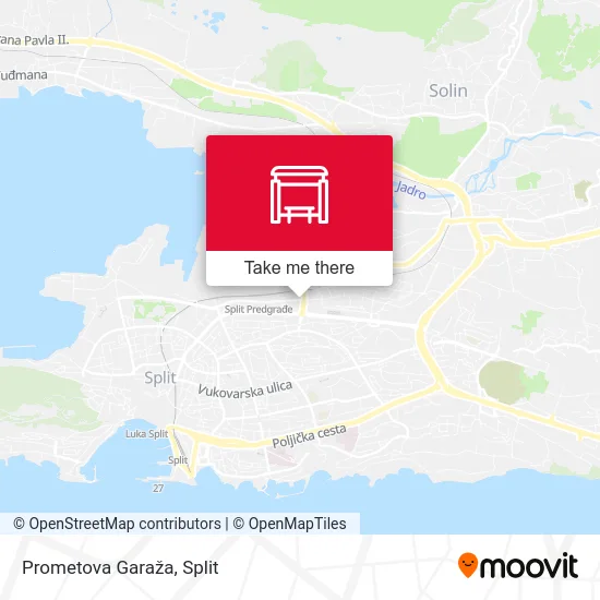 Prometova Garaža map