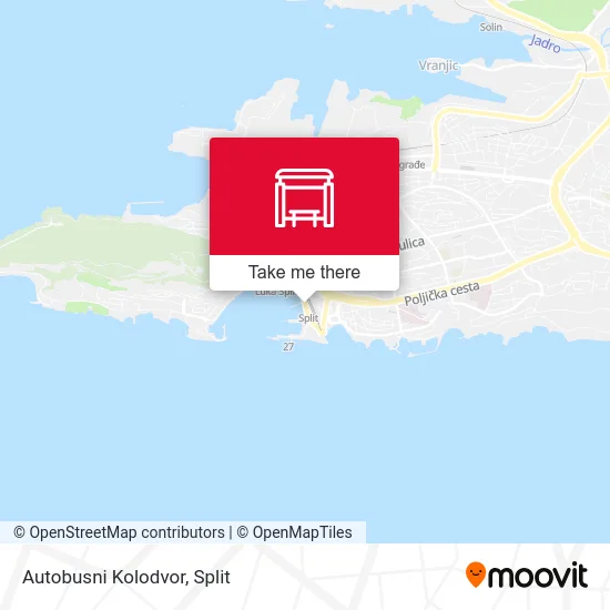 Autobusni Kolodvor map