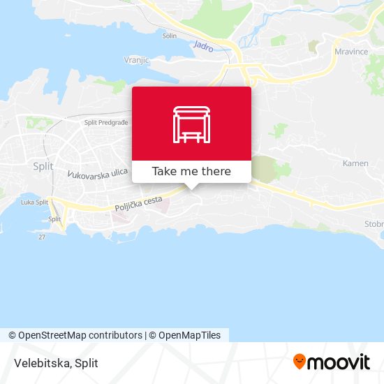 Velebitska map