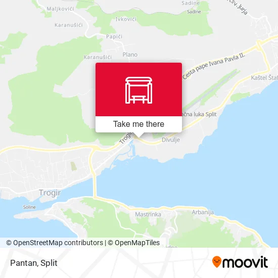 Pantan map