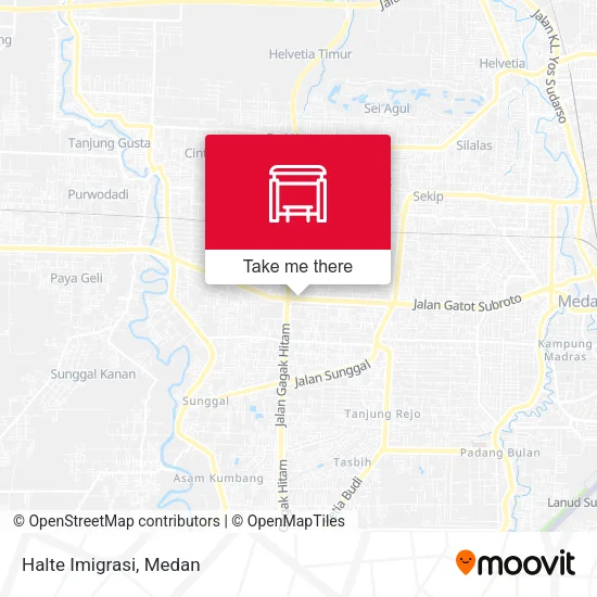 Halte Imigrasi map