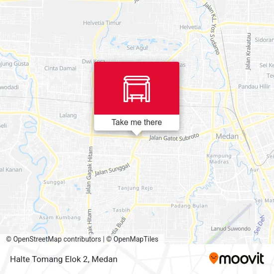 Halte Tomang Elok 2 map