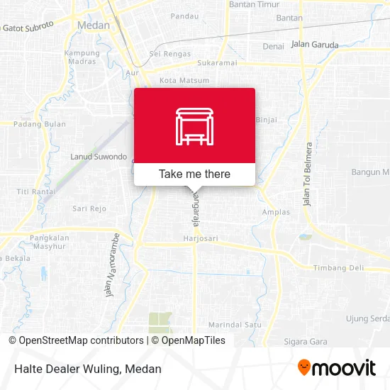 Halte Dealer Wuling map