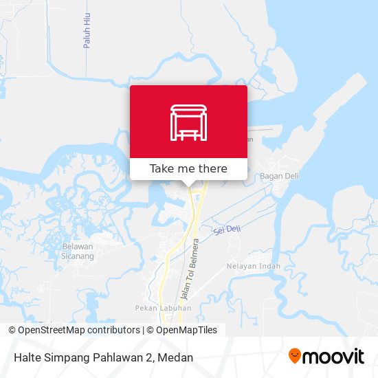 Halte Simpang Pahlawan 2 map