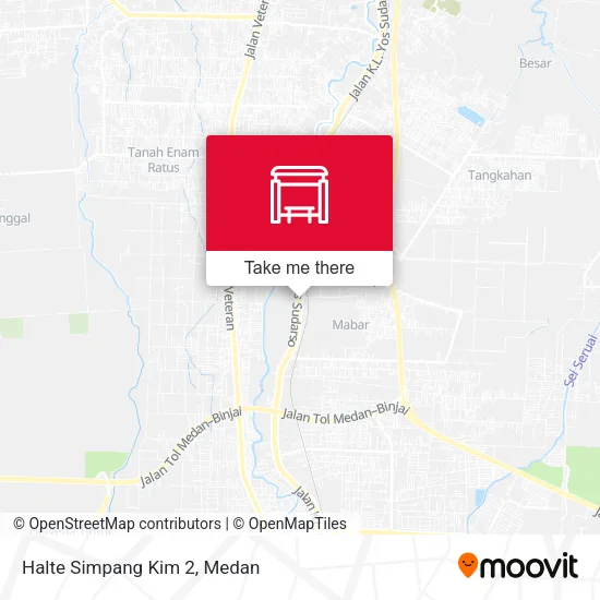 Halte Simpang Kim 2 map