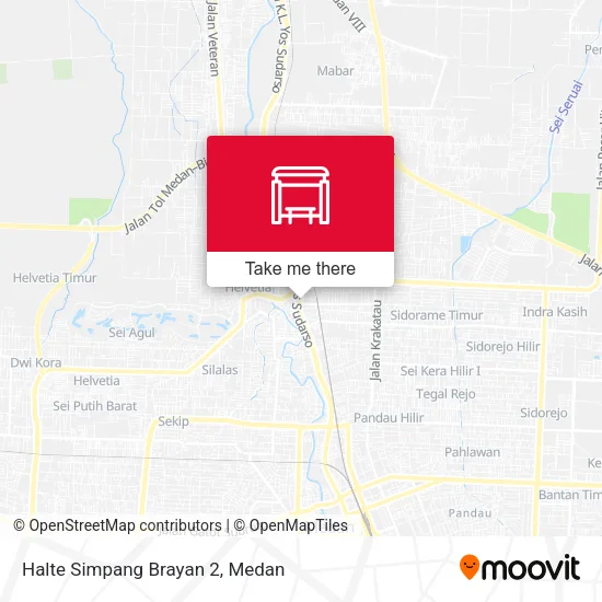Halte Simpang Brayan 2 map