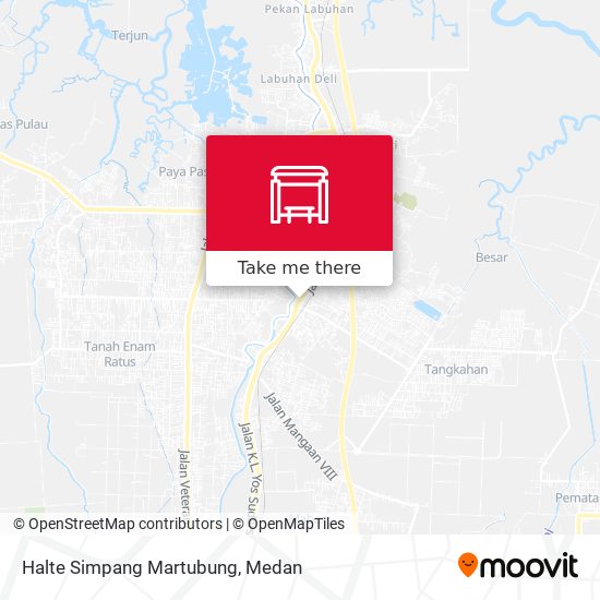 Halte Simpang Martubung map