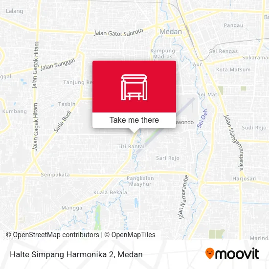 Halte Simpang Harmonika 2 map