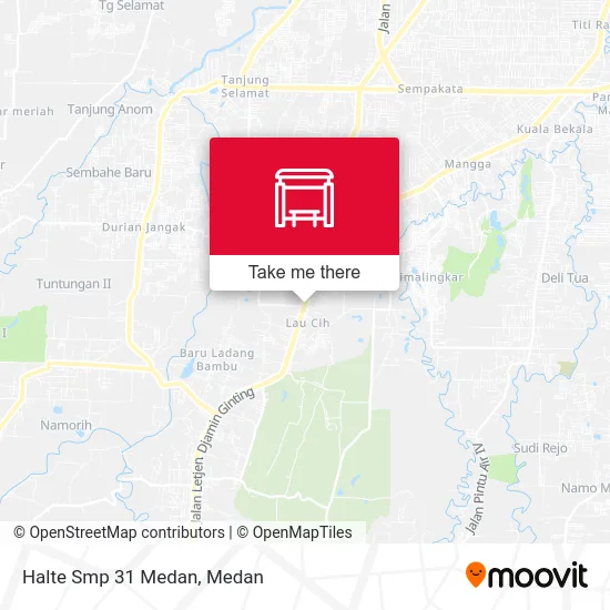 Halte Smp 31 Medan map