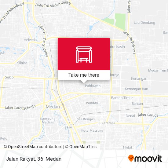 Jalan Rakyat, 36 map