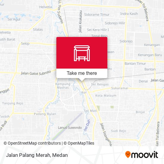 Jalan Palang Merah map