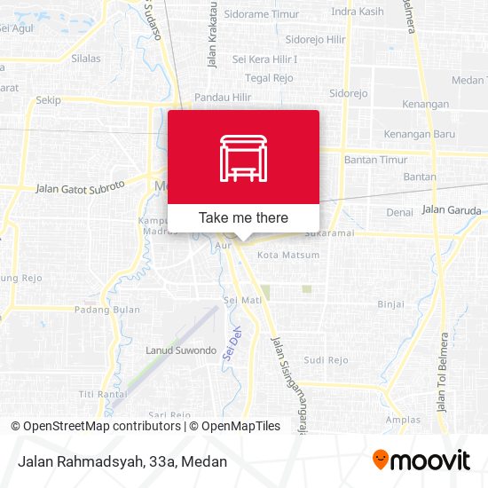 Jalan Rahmadsyah, 33a map