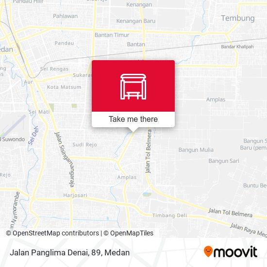 Jalan Panglima Denai, 89 map