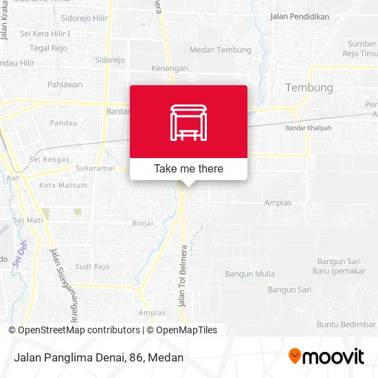 Jalan Panglima Denai, 86 map