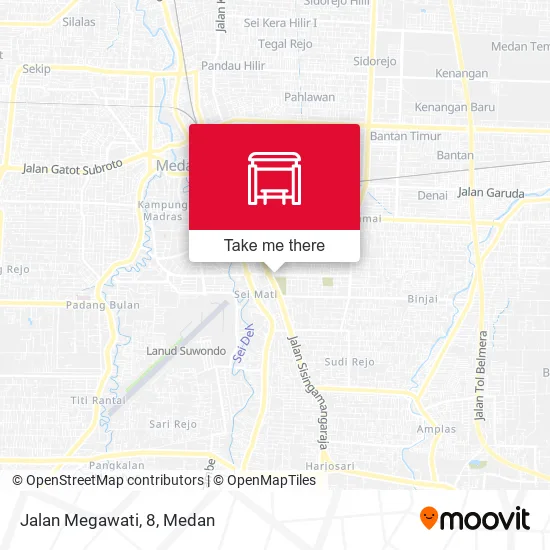 Jalan Megawati, 8 map