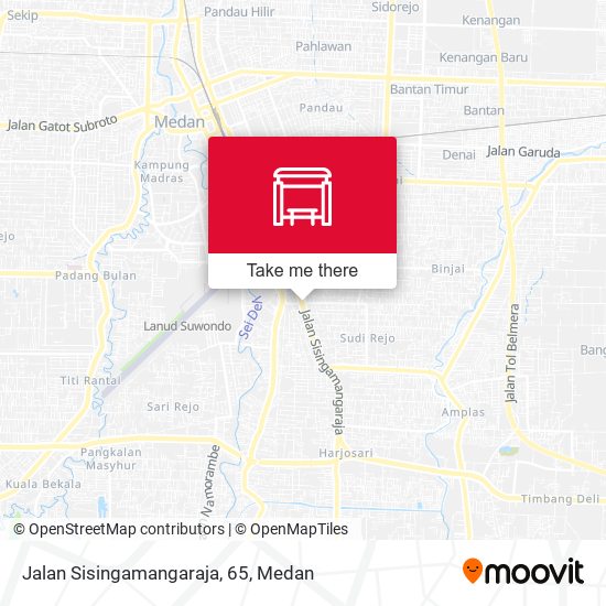 Jalan Sisingamangaraja, 65 map