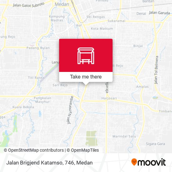 Jalan Brigjend Katamso, 746 map