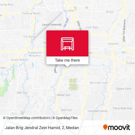 Jalan Brig Jendral Zein Hamid, 2 map