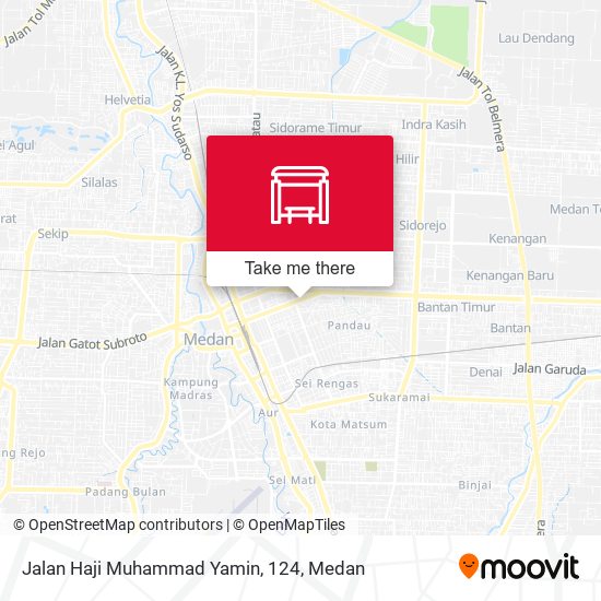 Jalan Haji Muhammad Yamin, 124 map