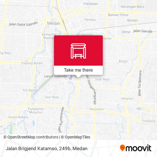 Jalan Brigjend Katamso, 249b map