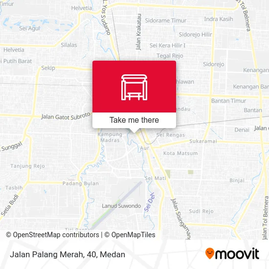 Jalan Palang Merah, 40 map