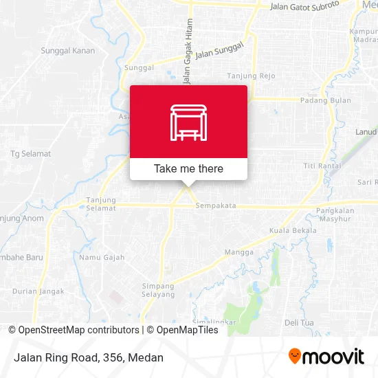 Jalan Ring Road, 356 map