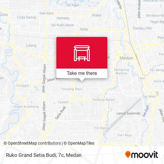 Ruko Grand Setia Budi, 7c map