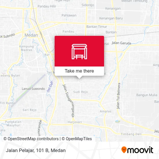 Jalan Pelajar, 101 B map