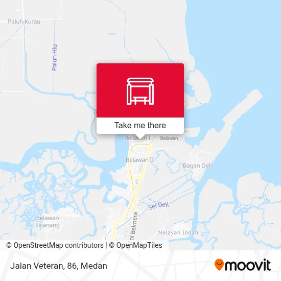 Jalan Veteran, 86 map