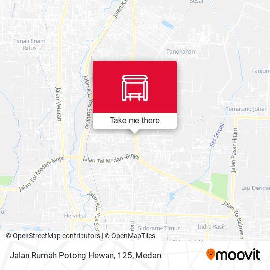 Jalan Rumah Potong Hewan, 125 map