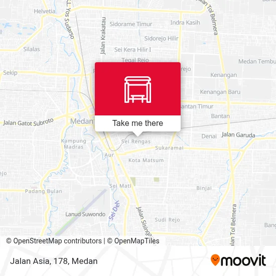 Jalan Asia, 178 map