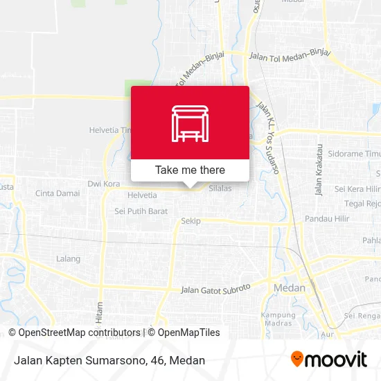 Jalan Kapten Sumarsono, 46 map