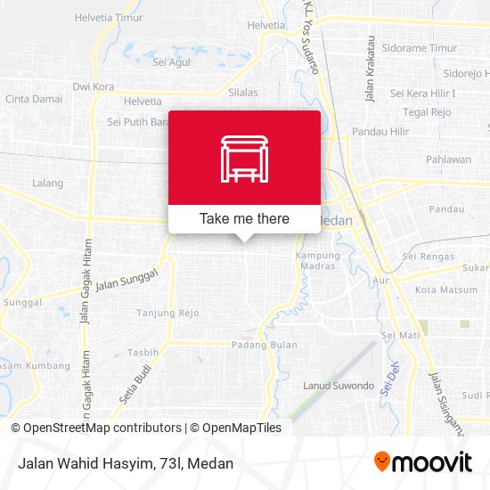 Jalan Wahid Hasyim, 73l map