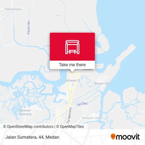 Jalan Sumatera, 44 map