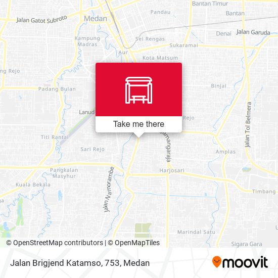 Jalan Brigjend Katamso, 753 map