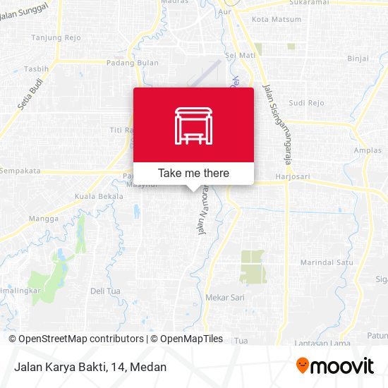 Jalan Karya Bakti, 14 map