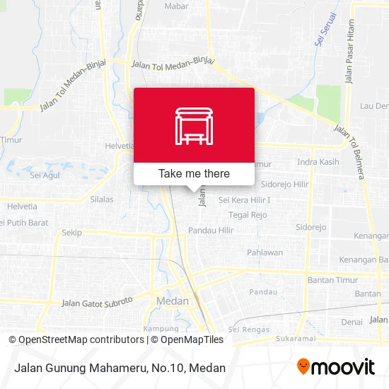 Jalan Gunung Mahameru, No.10 map