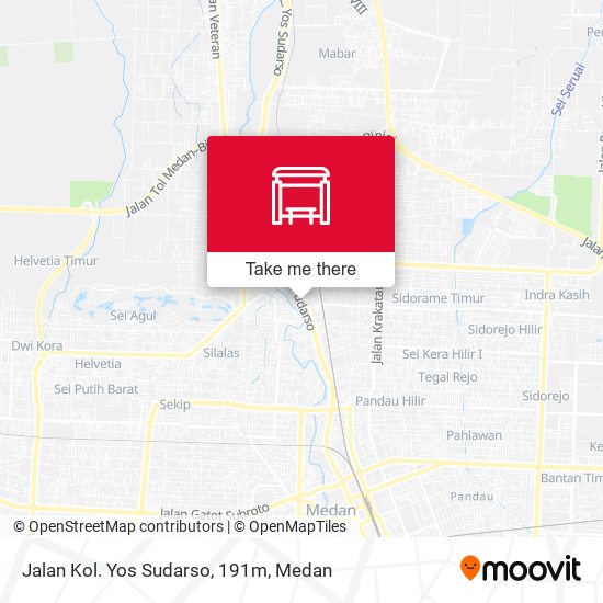 Jalan Kol. Yos Sudarso, 191m map