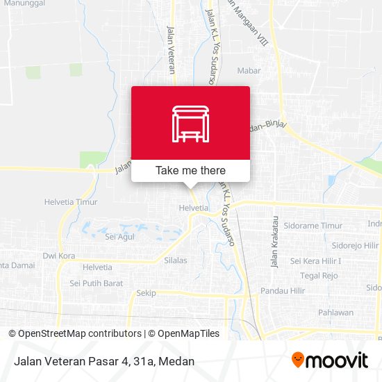 Jalan Veteran Pasar 4, 31a map