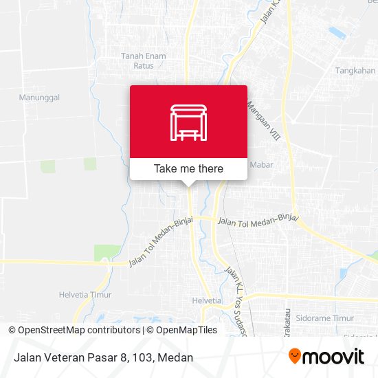 Jalan Veteran Pasar 8, 103 map