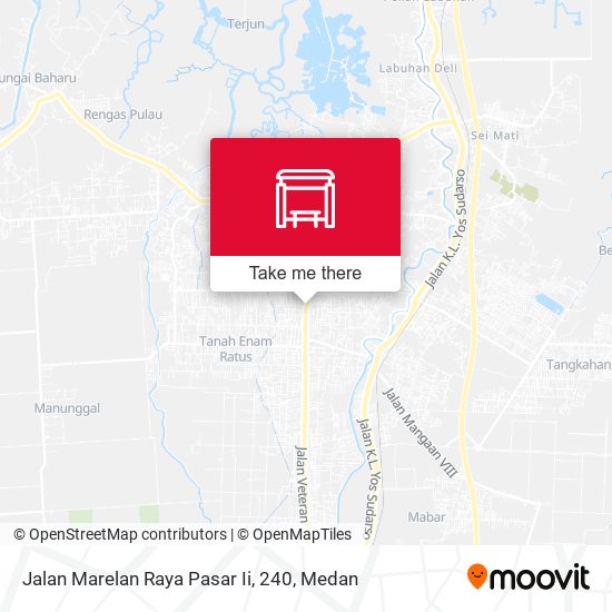 Jalan Marelan Raya Pasar Ii, 240 map
