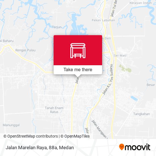 Jalan Marelan Raya, 88a map