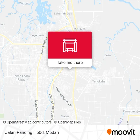 Jalan Pancing I, 50d map