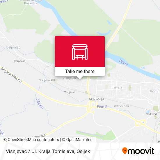Višnjevac / Ul. Kralja Tomislava map